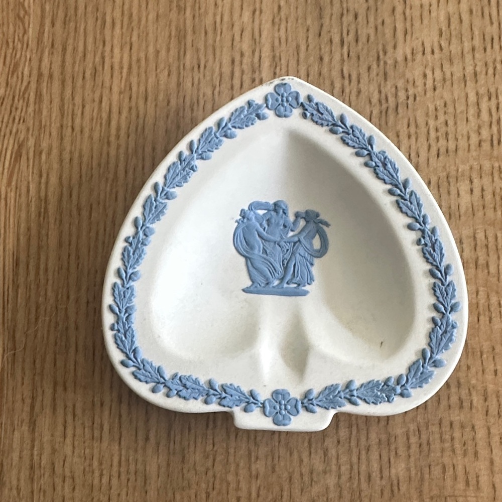 Wedgwood White and Blue Dish